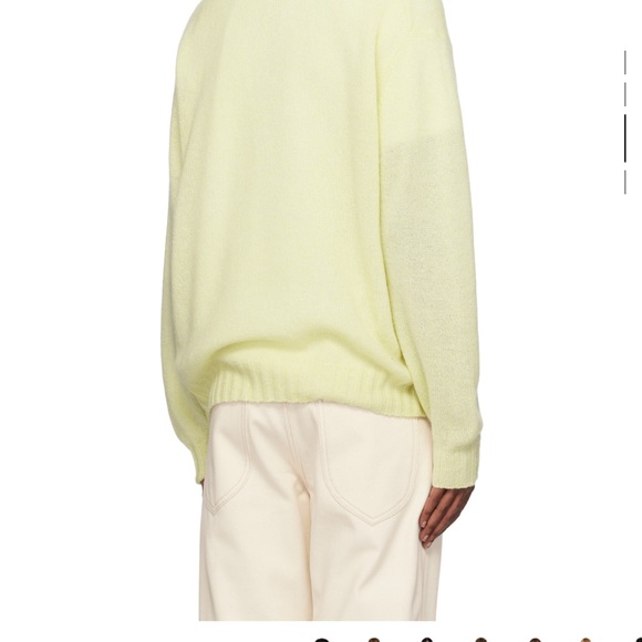 Auralee Other - Auralee Light Yellow Sweater! Size 3